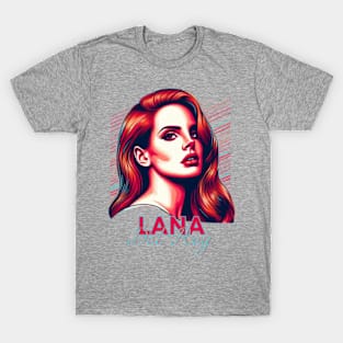 Lana Del Rey - Summer Portrait T-Shirt